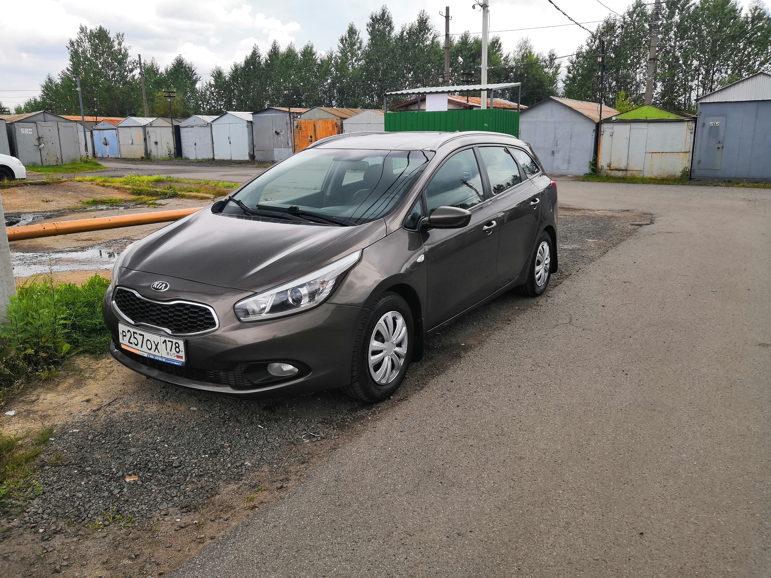 Kia Ceed после таксовичкова
